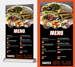 Menu Design by Jeewz