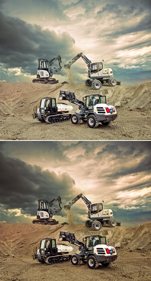 Epic montage of YANMAR construction machines