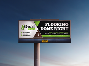 Billboard Design by JK18 for Ideal Floors | Design #30438396