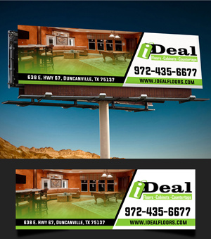 Billboard Design by Pictorial for Ideal Floors | Design #30438211