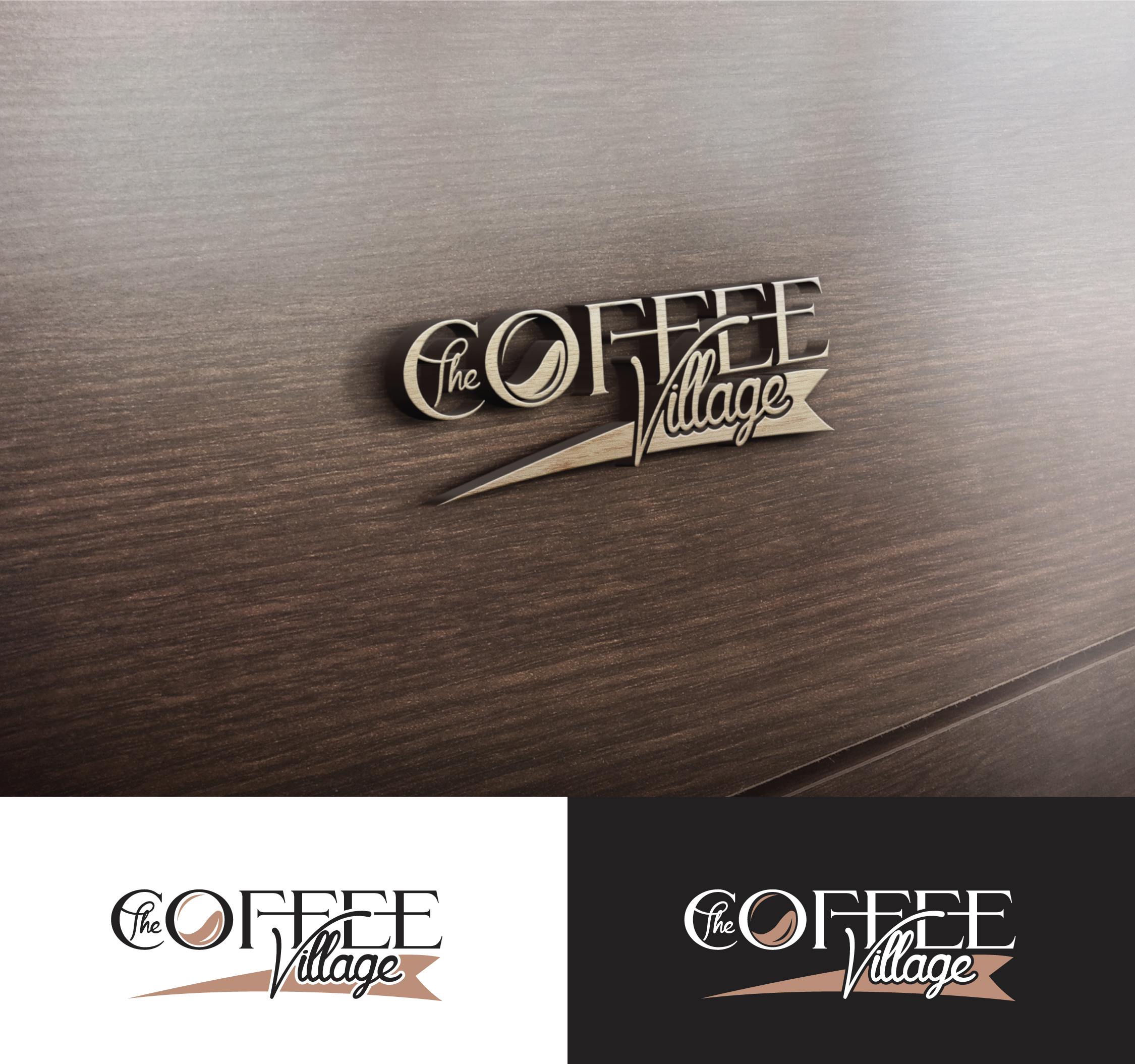 Logo Design by StromDesignHub for The Coffee Village | Design #30460342