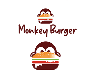 Logo Design by METHODEMAN for Monkey burger | Design #30709647