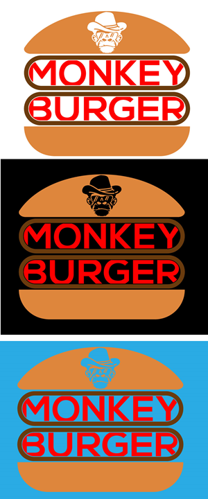 Logo Design by Masum01 for Monkey burger | Design #30718151