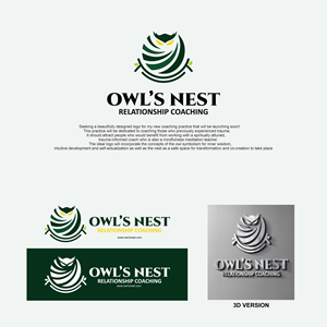 Logo-Design von enka94 für Owl's Nest Relationship Coaching | Design #30742965