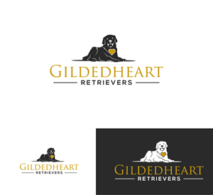 Logo Design by Anton for Gildedheart Retrievers | Design #30771725