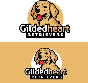 Logo Design by Brewyart Creative for Gildedheart Retrievers | Design #30735595