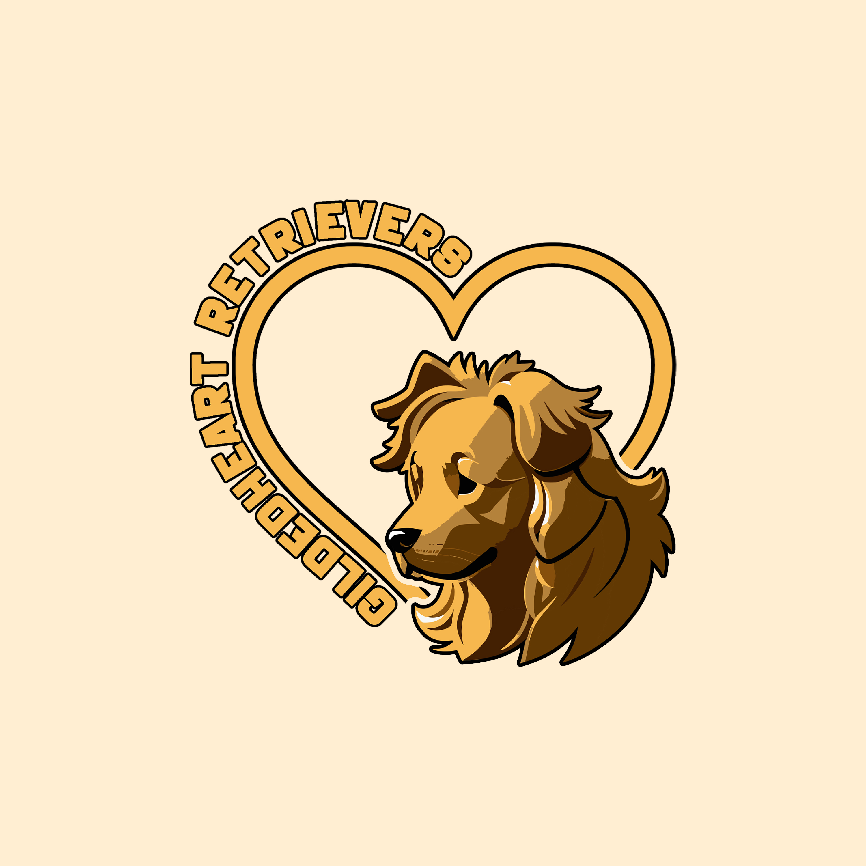 Logo Design by Next Empire for Gildedheart Retrievers | Design #30742857