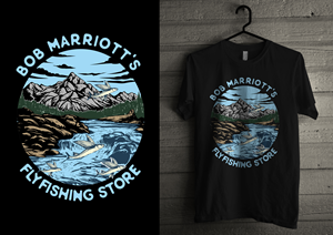 T-shirt Design by denuj for Bob Marriott's Flyfishing Store | Design #30758535