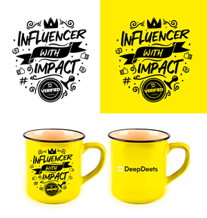 Mug design for a influencer marketing tool