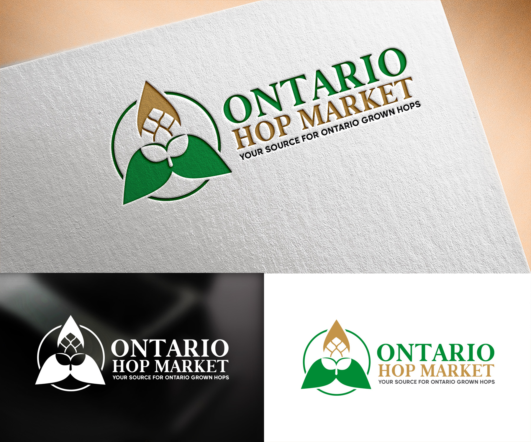 Logo-Design von Vishak vasu für The Great Canadian Hops Company Inc | Design #30885348