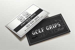 Visitenkarten-Design von Pictorial für Hold Fast Golf Grips | Design #30828876