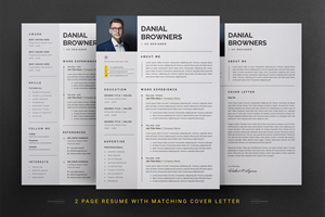 Resume Designs by sajjad 26