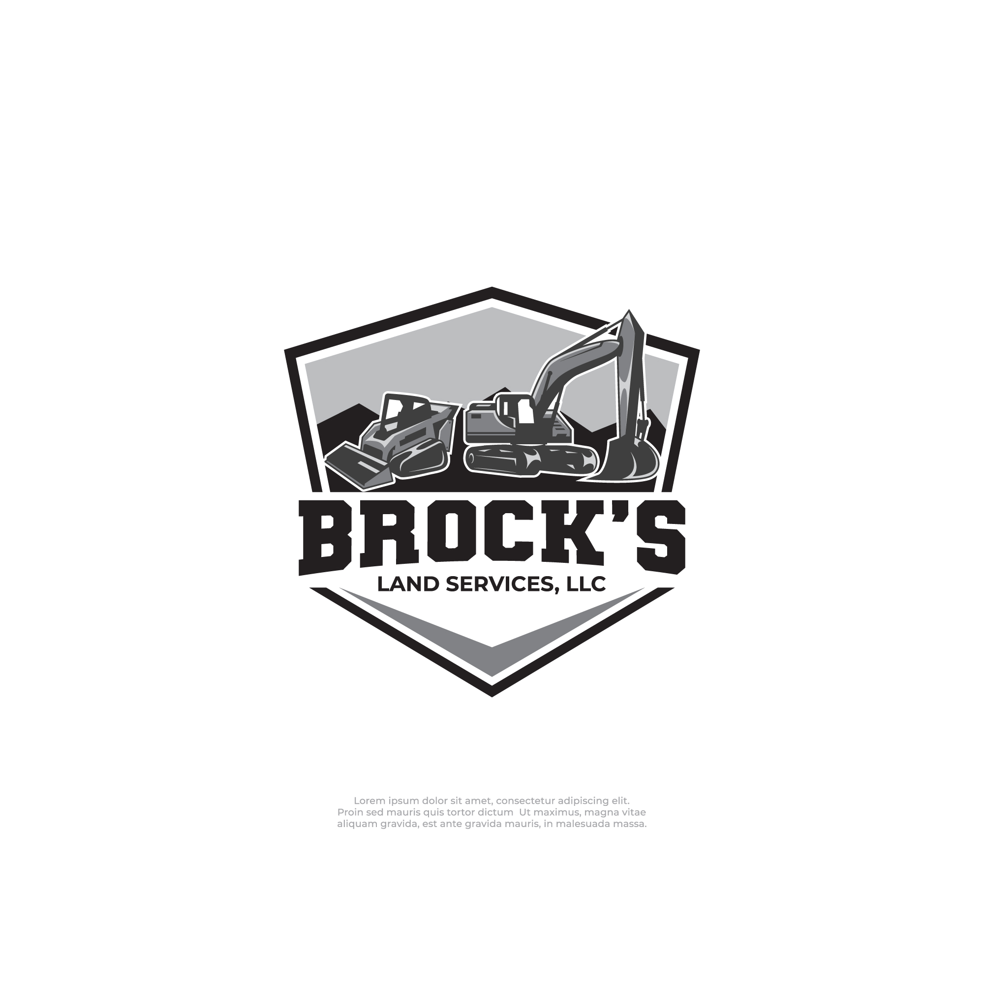 Logo Design by dt_nugraha for Brock's Land Services | Design #31077358