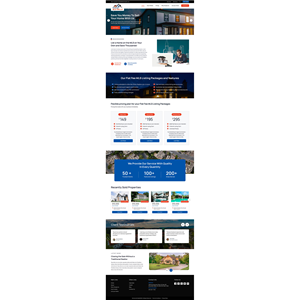 Real Estate Listing Landing Page