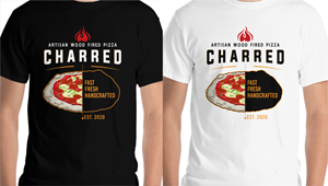 T-shirt Design by Yakuza20 for Charred Artisan Wood Fired Pizza | Design: #31232869