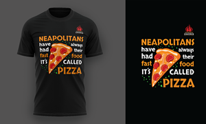 T-shirt Design by AZ design printing for Charred Artisan Wood Fired Pizza | Design: #31240465