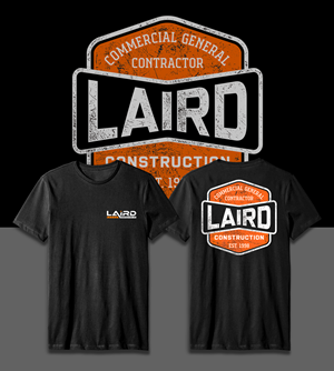 T-shirt Design by guruntool for Laird Construction,  Inc | Design #31344929