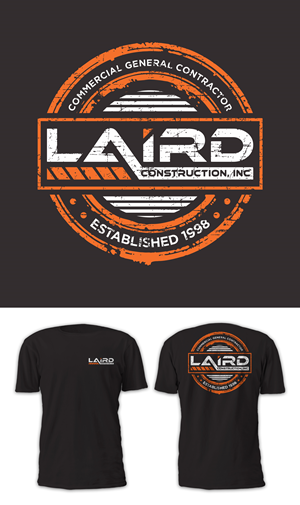 T-shirt Design by D'Mono for Laird Construction,  Inc | Design #31383651