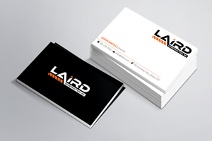 Business Card Design by Magic of Art for Laird Construction,  Inc | Design #31353976