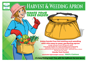 UpBloom Harvest Apron Retail Product Illustration