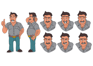 Character Design by D@rts for FB Global Creative | Design #31721363