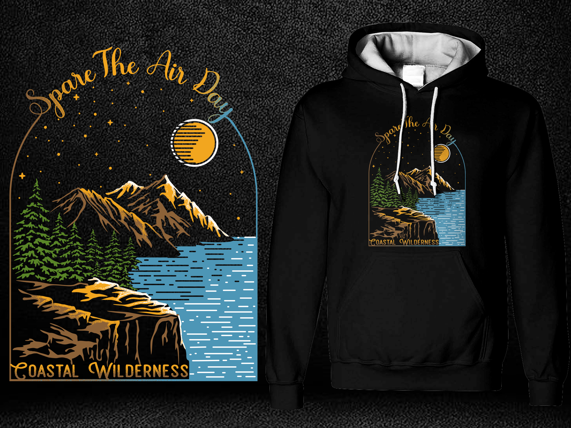 T-shirt Design by Kiki Hermawan for Coastal Wilderness | Design #31621755