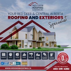 Red Deer Roofing &amp; Exteriors Ltd