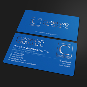 Business Card Design by Sandaruwan for Command Energy, LLC | Design #32393253