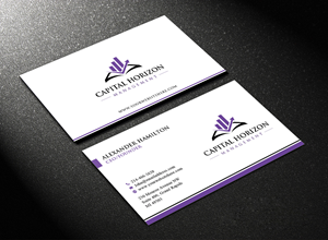 Business Card Design by Sandaruwan for Capital Horizon Management | Design: #32459014