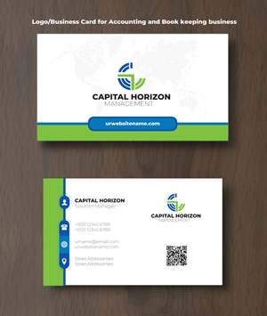 Business Card Design by Pixelia for Capital Horizon Management | Design #32498573