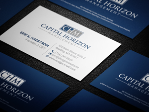 Business Card Design by R.design for Capital Horizon Management | Design: #32458687