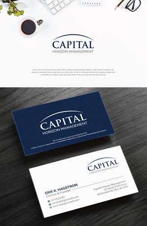 Business Card Design by R.design for Capital Horizon Management | Design: #32473898