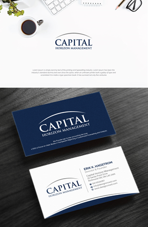 Business Card Design by R.design for Capital Horizon Management | Design: #32474000