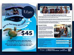 Graphic Design by Nightmist for Whisper Cruises | Design #32470221