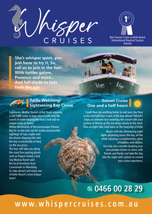 Graphic Design by LOM for Whisper Cruises | Design #32465055