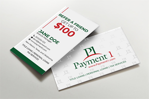 Visitenkarten-Design von Design_Duo für Payment 1 Financial | Design #32984633