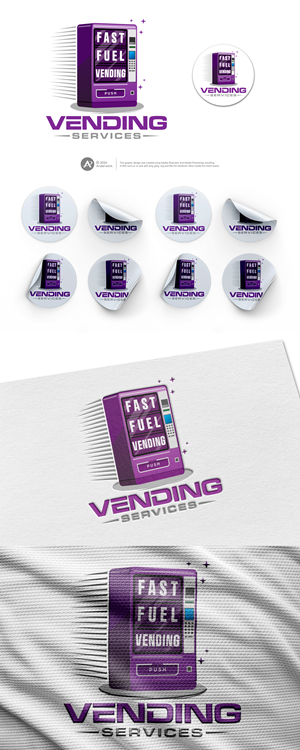 Logo-Design von Anderwork für Fast Fuel Vending LLC | Design #32684654