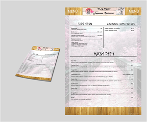 Tango Japanese Restaurant | Menu Design by Athird Creatives