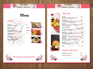 Tango Japanese Restaurant | Menu Design by MNM