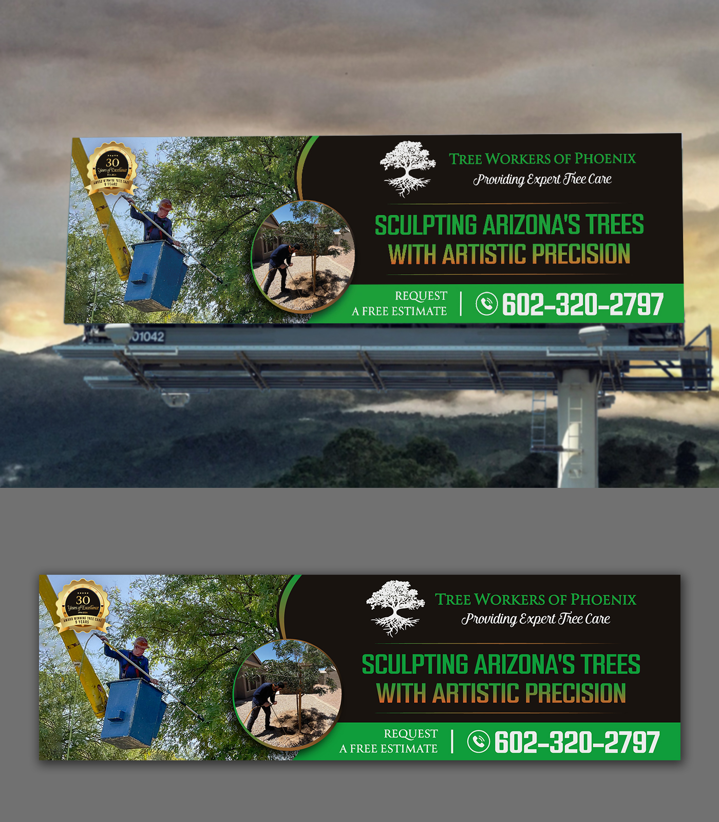 Billboard Design by Adi GFX for Tree Workers Of Phoenix | Design: #32861203