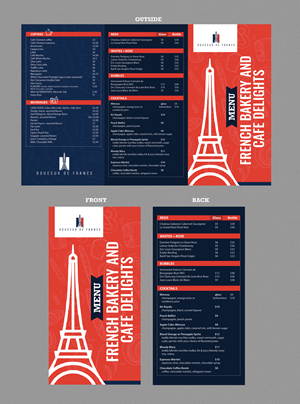 Menü-Design von Stan$oul für Douceur de France | Design: #32920156