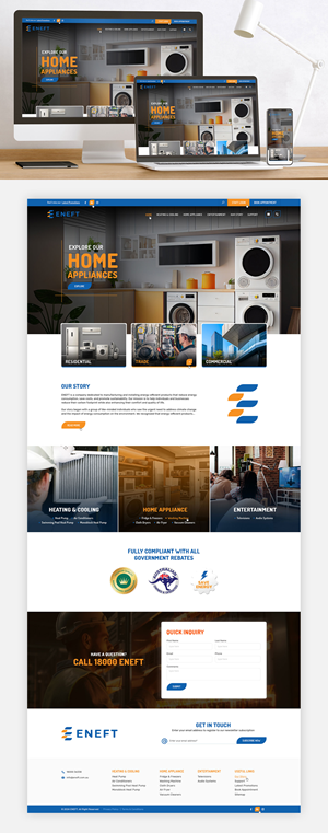 Wordpress Design by Ved Web Services for this project | Design #32930224