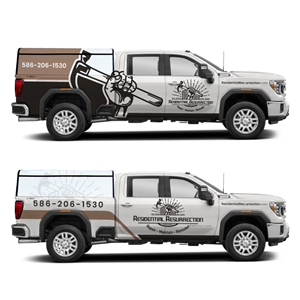 Car Wrap Design by Yoga Tri for Residential Resurrection | Design #32993908