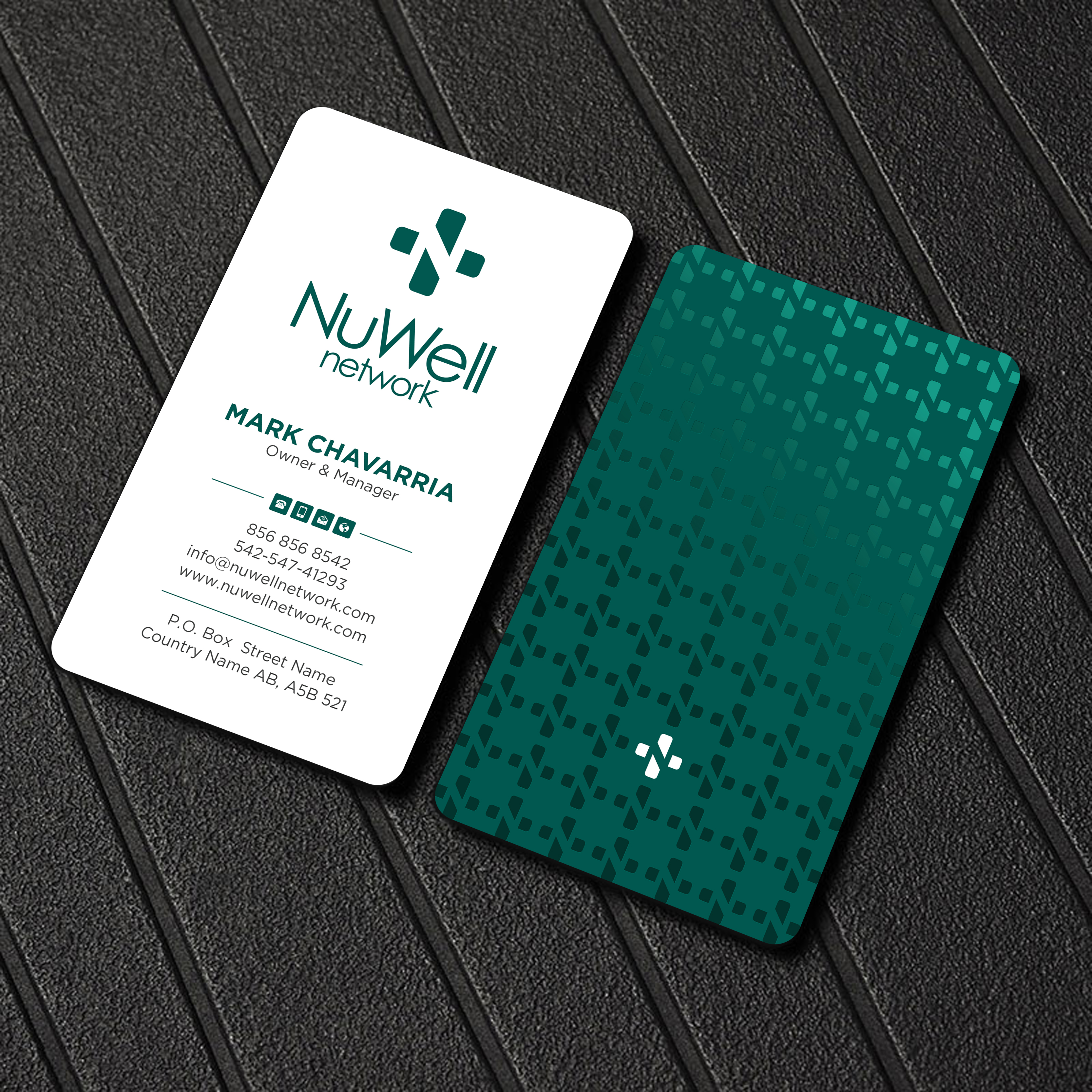 Business Card Design by Uttom 2 for NuWell Network  | Design #33118296