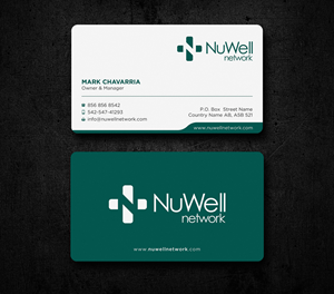 Business Card Design by Uttom 2 for NuWell Network  | Design: #33125350