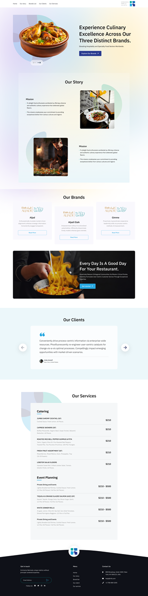 Landing Page Design by ergo™