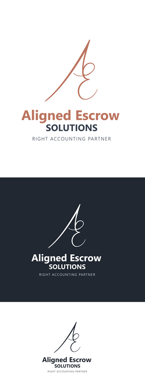 Logo-Design von uk für Aligned Escrow Solutions | Design: #33228380