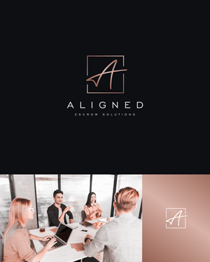 Logo-Design von apik. für Aligned Escrow Solutions | Design: #33226382