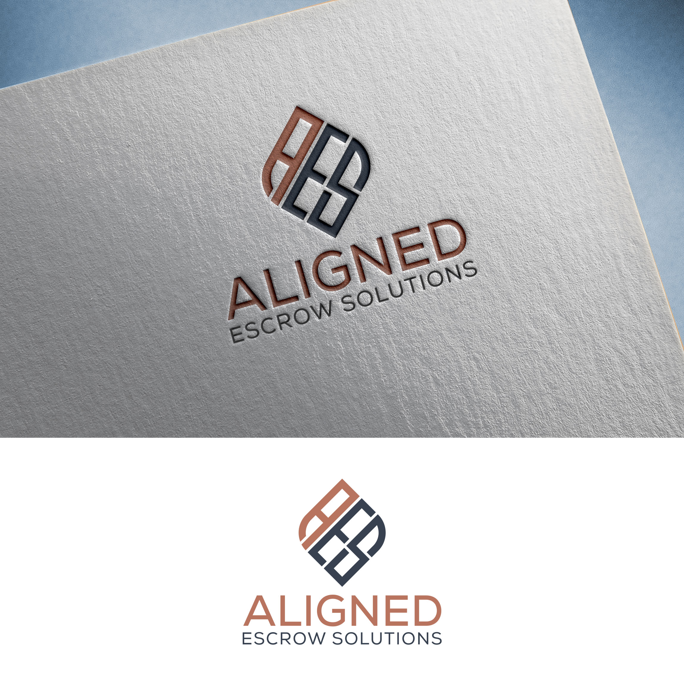 Logo-Design von Shanzida für Aligned Escrow Solutions | Design: #33226484