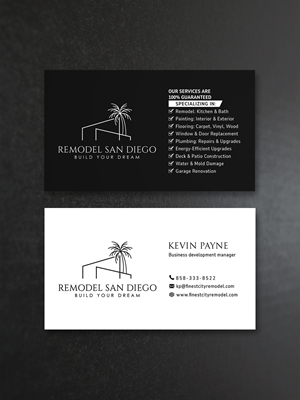 Business Card Design by Creative Moon Design